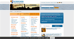 Desktop Screenshot of dobronin.cz