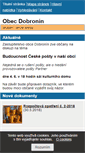Mobile Screenshot of dobronin.cz